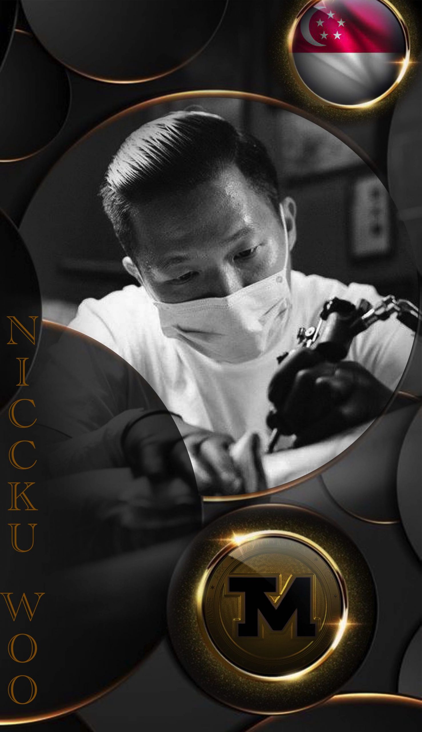 Niccku Woo - Owner and Tattoo Artist at Galaxy Tattoo - Singapore