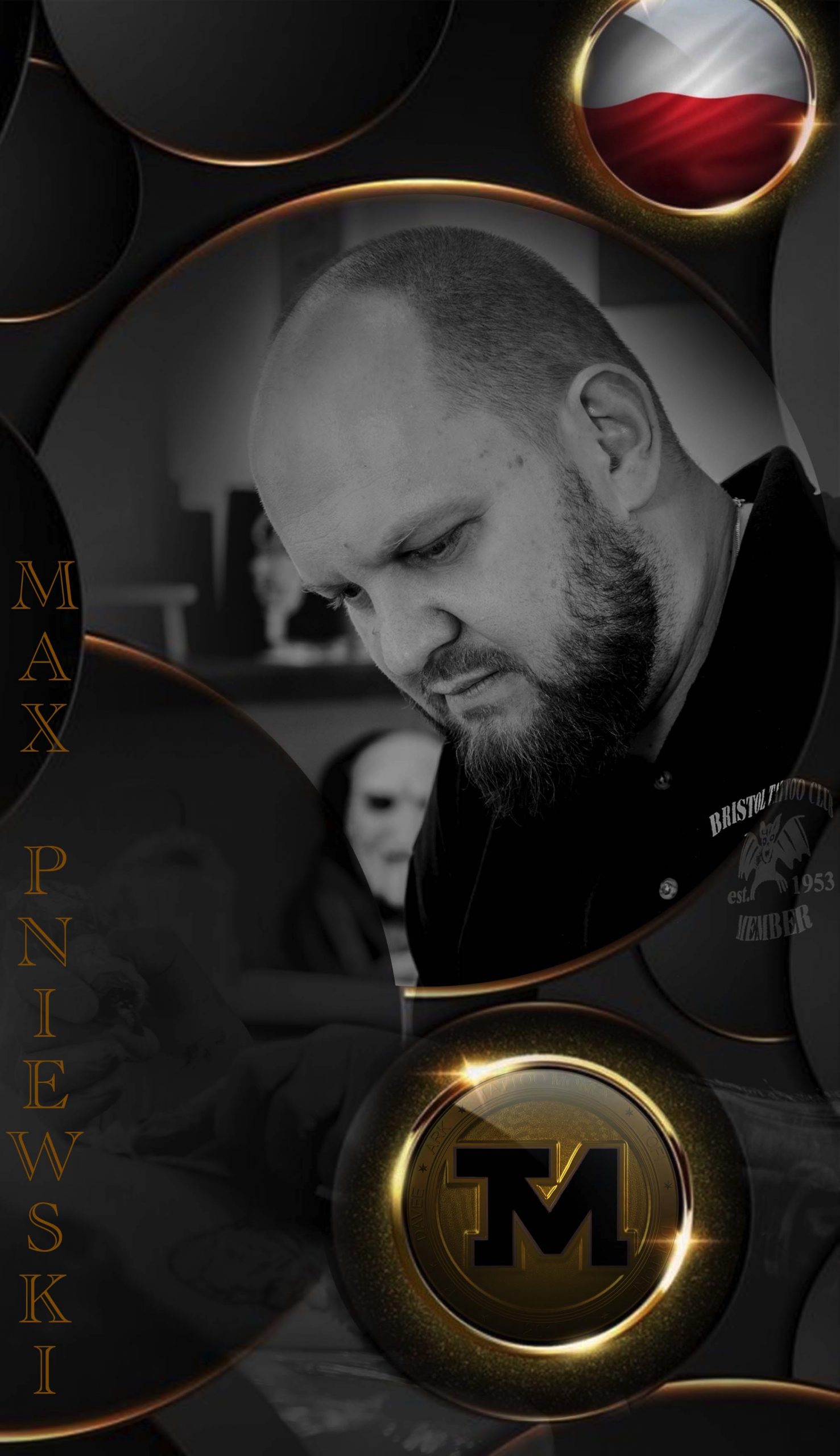 Max Pniewski - Owner and Tattoo Artist at Phoenix Rising Tattoo - Toruń (Poland)